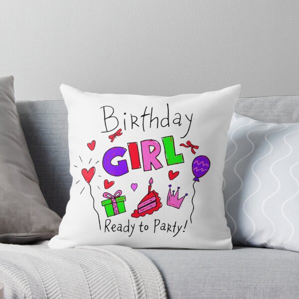 Item preview, Birthday Girl Ready to Party Vibrant Tween Party Outfit designed and sold by illeN-Art-World.