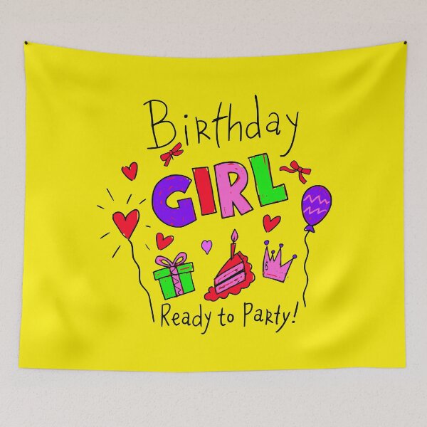 Item preview, Birthday Girl Ready to Party Vibrant Tween Party Outfit designed and sold by illeN-Art-World.