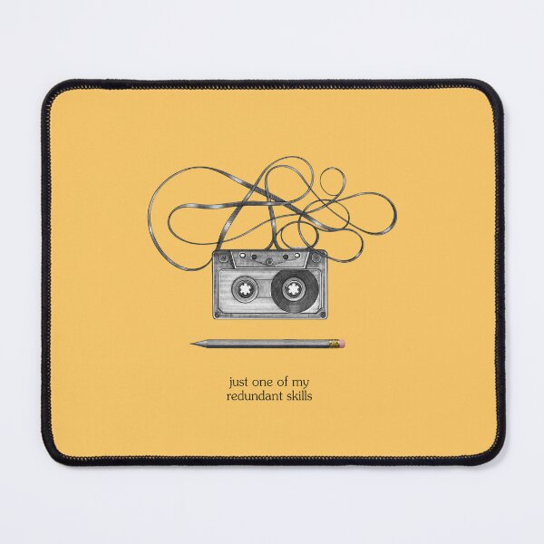 Item preview, Just One of My Redundant Skills | Cassette Tape Pencil Gen X Nostalgia Shirt | Retro Christmas Birthday Gift designed and sold by The Frog.
