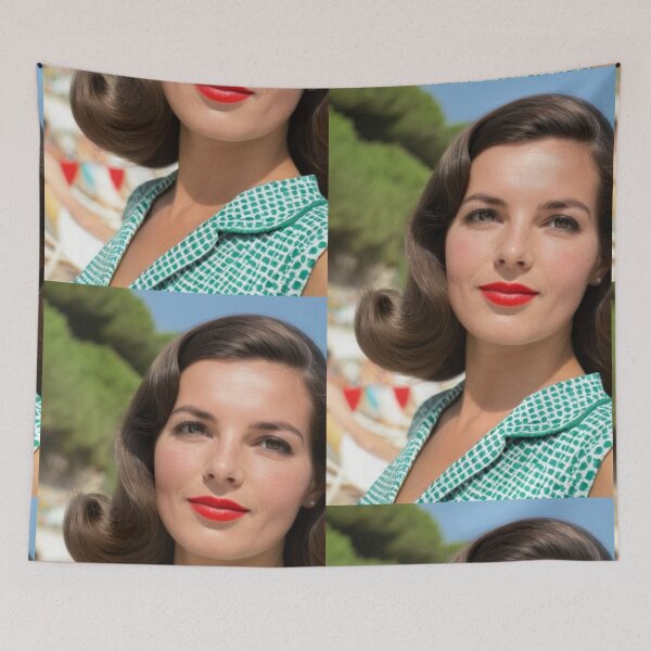Item preview, Cinema - Retro Style Woman, Evocation of the French Riviera designed and sold by Beat-It.