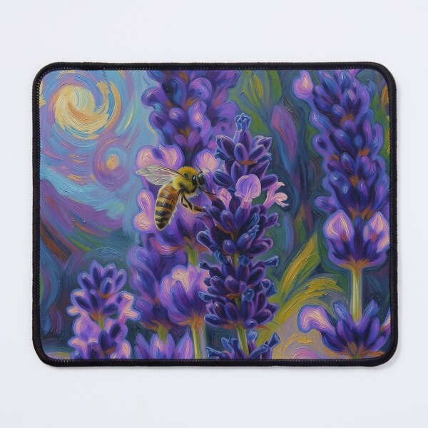 Item preview, Lavender and Honey Bee designed and sold by tomorrowsart.