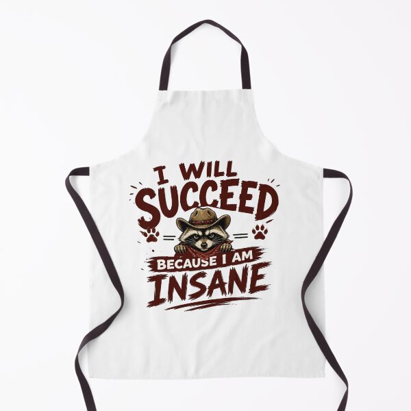 Item preview, I Will Succeed Because I Am Insane Jimothy T-Shirt – Funny Crazy Dog Sunglasses Meme Graphic Tee designed and sold by Artimax-Studio.