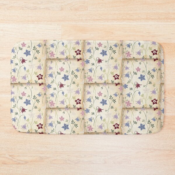 Item preview, Vintage Columbine Floral Pattern | Aquilegia Botanical Cottagecore Design designed and sold by Mousy17.