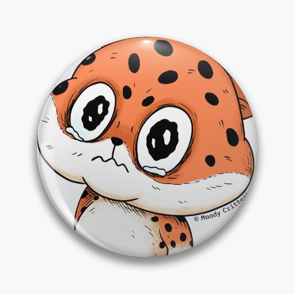 Item preview, I'm Fine Crying Cat Meme designed and sold by Moody Critters.