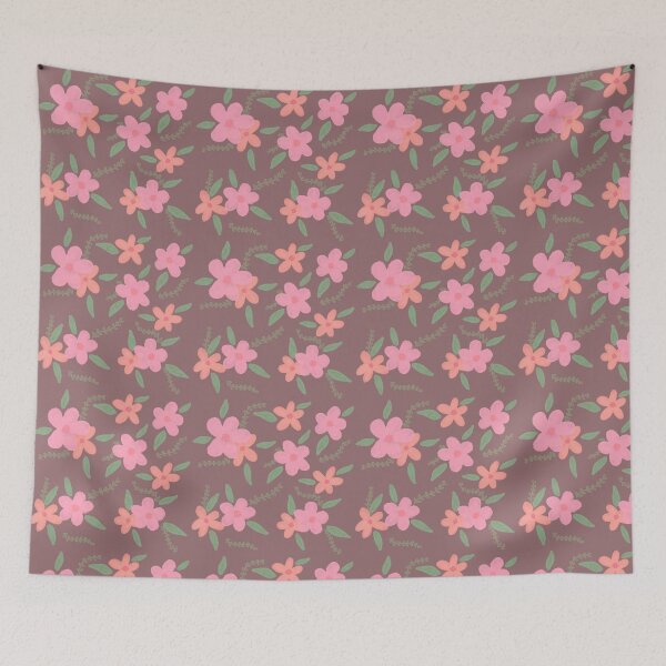 Item preview, Pink and Orange Floral  designed and sold by JaygiesDesign.