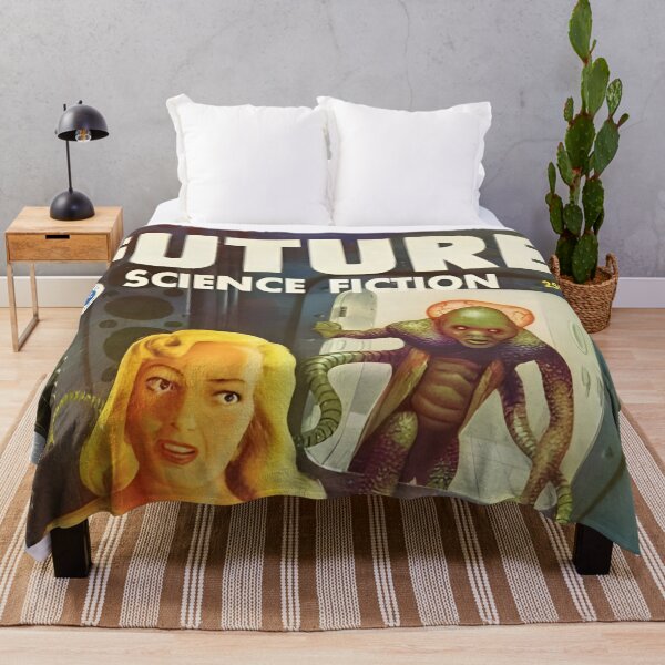 Item preview, Science Fiction Sci-Fi Original Custom Vintage Poster Wall Art designed and sold by Cool Robot Bro..