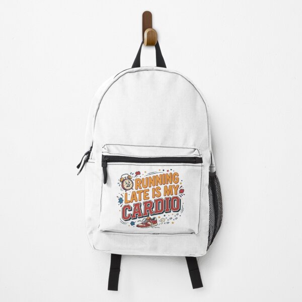 Item preview, Running Late Is My Cardio Funny Quote designed and sold by pictranoosa.