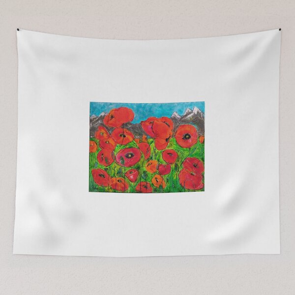 Item preview, Poppies at the Foot of the Pyrenees designed and sold by Natalia_Shchip.