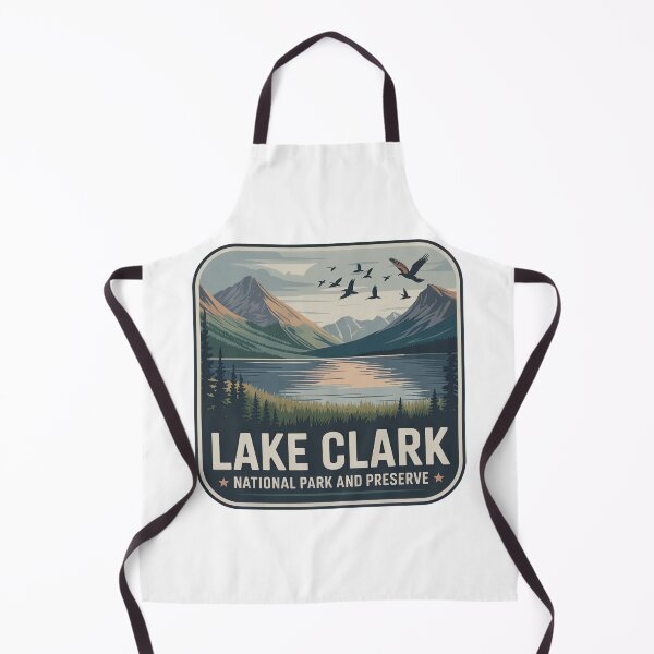 Item preview, Lake Clark National Park and Preserve Vintage Travel Badge designed and sold by Teelogic.