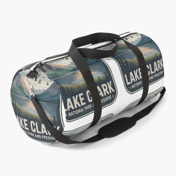 Item preview, Lake Clark National Park and Preserve Vintage Travel Badge designed and sold by Teelogic.