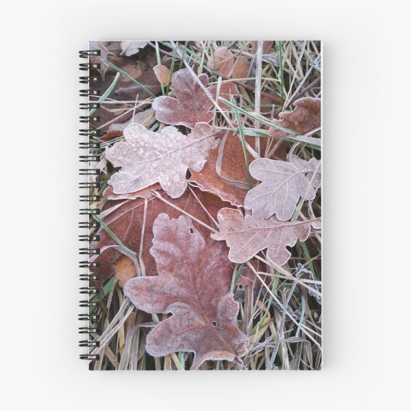 Item preview, Frosty Oak Leaves designed and sold by CalmnessbyChoice.