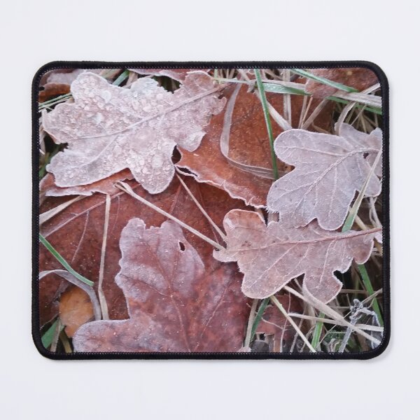 Item preview, Frosty Oak Leaves designed and sold by CalmnessbyChoice.