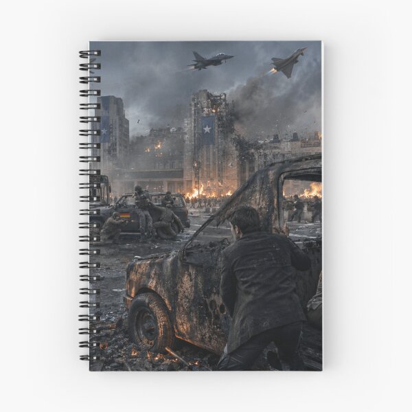 Item preview, Dystopian Berlin Warzone | Cinematic Sci-Fi Battle with Fighter Jets and Burning City designed and sold by Element Horizon Studio.