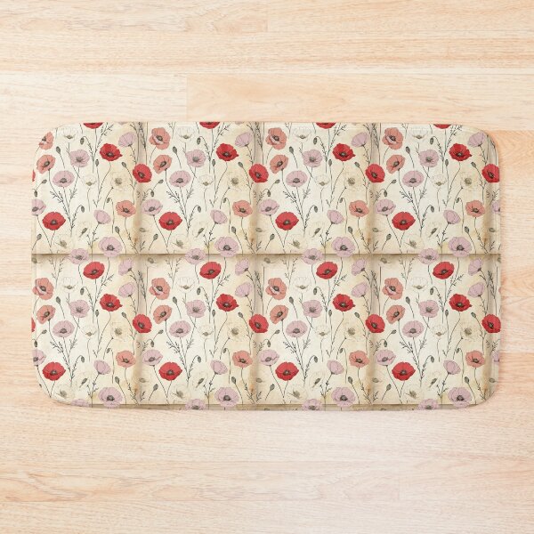 Item preview, Vintage Poppy Floral Pattern | Antique Wildflower Botanical Design designed and sold by Mousy17.