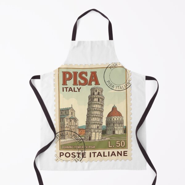 Item preview, Vintage Leaning Tower of Pisa Italy Travel Stamp designed and sold by k3rstman1.