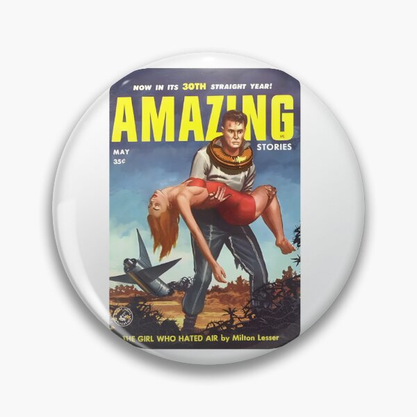 Item preview, Science Fiction Sci-Fi Original Custom Vintage Poster Wall Art Startling Stories Strange Mystery Dark designed and sold by Cool Robot Bro..
