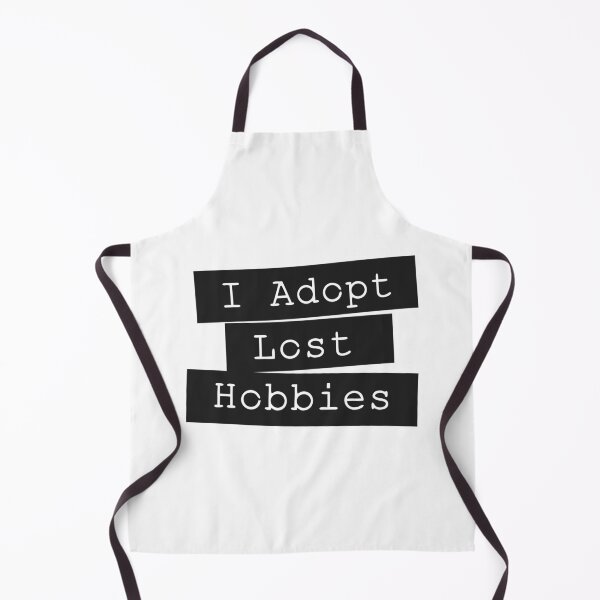 Item preview, I Adopt Lost Hobbies Funny Hobby Lover Typography T-Shirt | Creative ADHD Crafter Gift designed and sold by happyrays.
