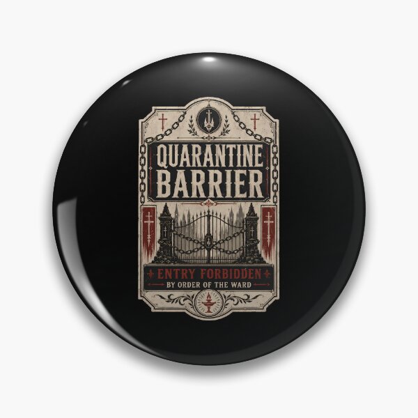 Item preview, Old Yharnam Quarantine Barrier Notice designed and sold by agearb.