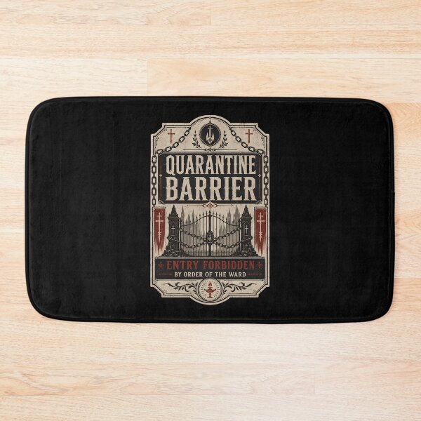 Item preview, Old Yharnam Quarantine Barrier Notice designed and sold by agearb.