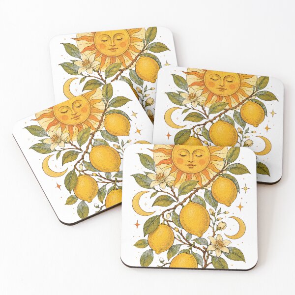 Item preview, lemon sun phone case designed and sold by alexrow.