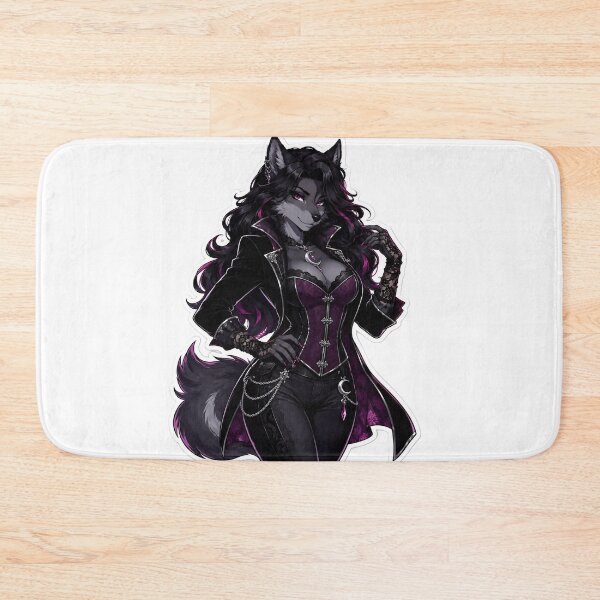 Item preview, Midnight Velvet Goth Wolf designed and sold by Furrenzy.