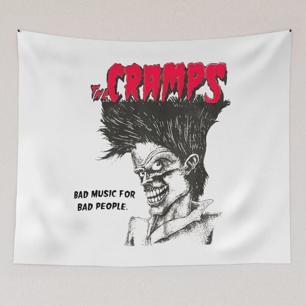 Item preview, The Cramps Horror Punk Bad Music Bad People designed and sold by DonaldBlount26.