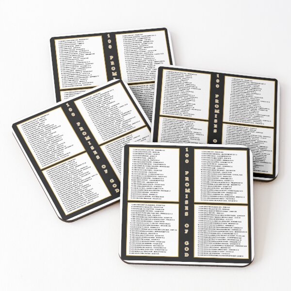 Item preview, 100 Promises of God chart designed and sold by tellit24seven.