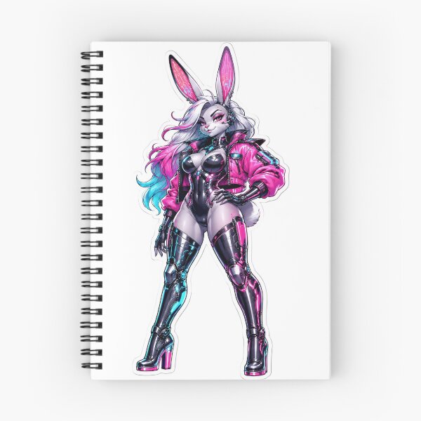Item preview, Cyber Bunny Neon Heat designed and sold by Furrenzy.