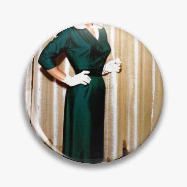 Item preview, Cinema - Stylized Fifties Actress, Vintage Portrait in Emerald Gown designed and sold by Beat-It.