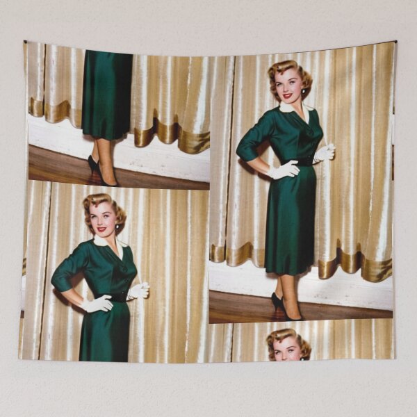 Item preview, Cinema - Stylized Fifties Actress, Vintage Portrait in Emerald Gown designed and sold by Beat-It.