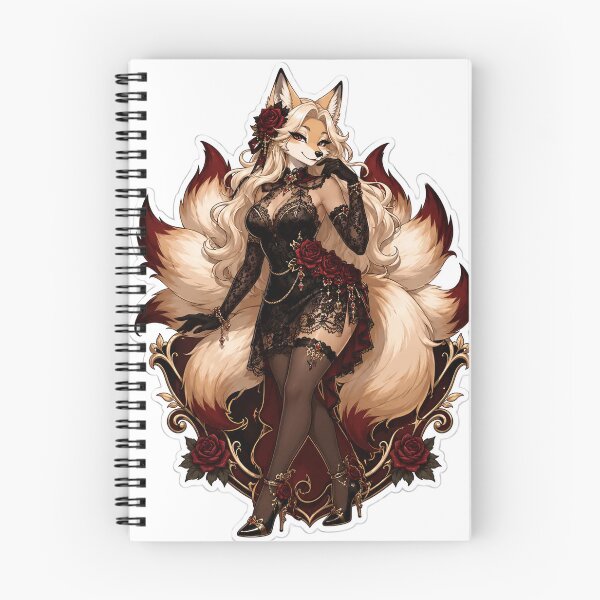 Item preview, Lace Kitsune Heartbreaker designed and sold by Furrenzy.