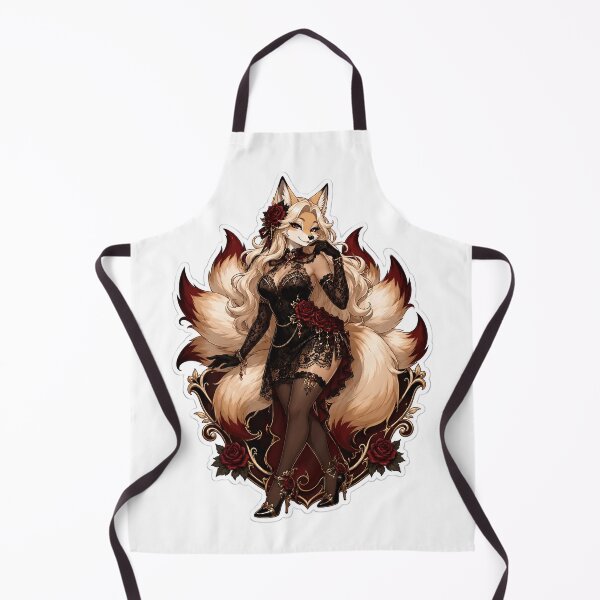 Item preview, Lace Kitsune Heartbreaker designed and sold by Furrenzy.