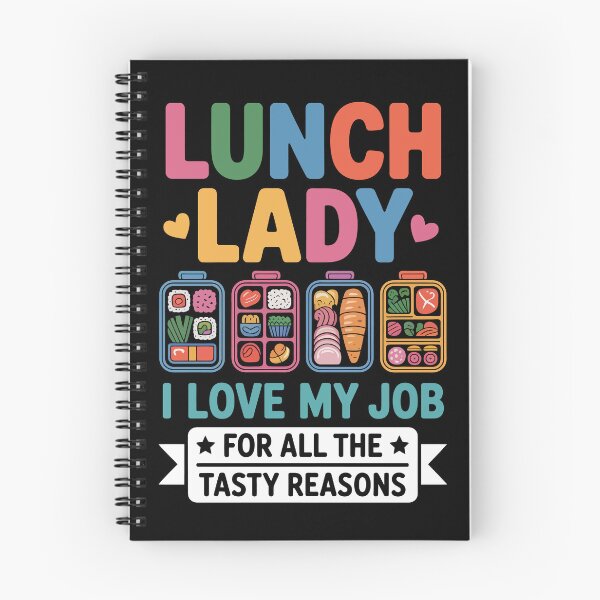 Item preview, LUNCH LADY  I LOVE MY JOB  FOR ALL THE TASTY REASONS designed and sold by jkrphoto.