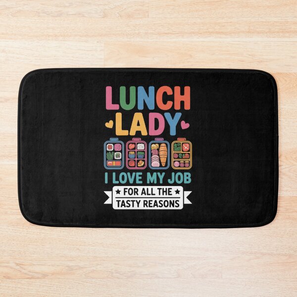 Item preview, LUNCH LADY  I LOVE MY JOB  FOR ALL THE TASTY REASONS designed and sold by jkrphoto.