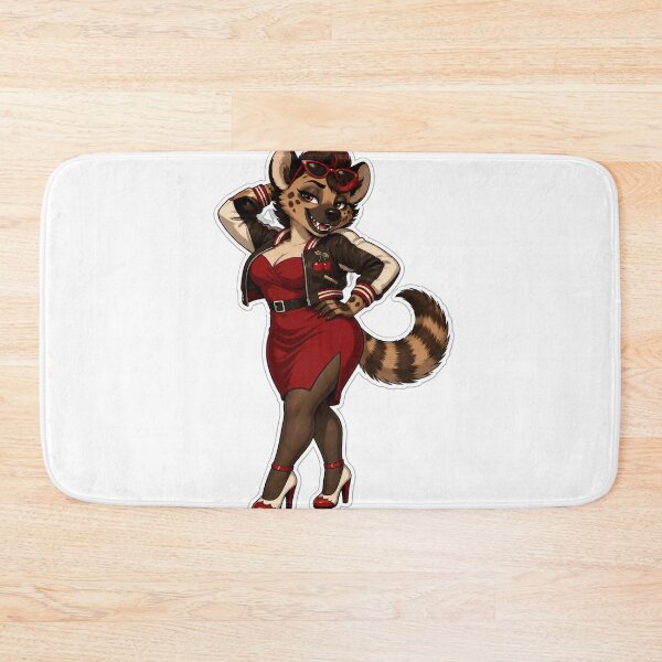 Item preview, Cherry Cola Hyena Babe designed and sold by Furrenzy.