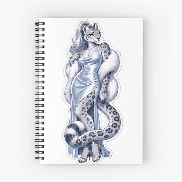 Item preview, Satin Snow Leopard designed and sold by Furrenzy.