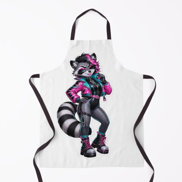 Item preview, Neon Raccoon Vixen designed and sold by Furrenzy.
