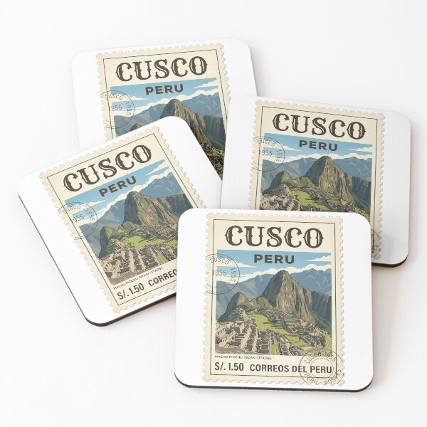 Item preview, Sello de viaje antiguo de Machu Picchu, Perú, Cusco designed and sold by k3rstman1.