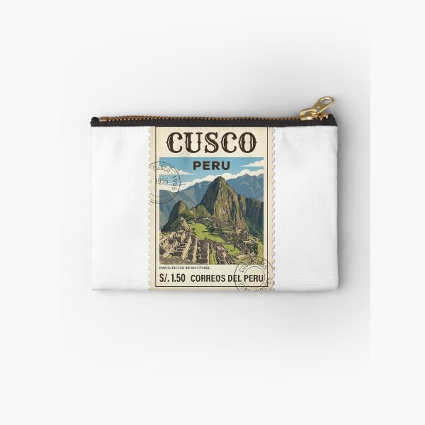 Item preview, Vintage Machu Picchu Peru Travel Stamp Cusco designed and sold by k3rstman1.