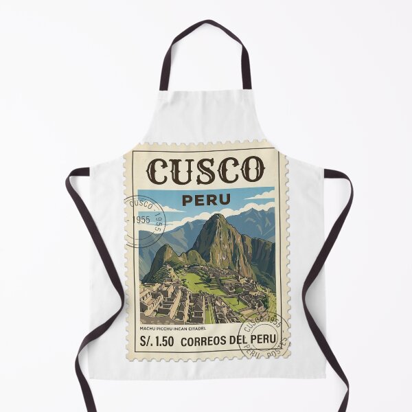 Item preview, Vintage Machu Picchu Peru Travel Stamp Cusco designed and sold by k3rstman1.
