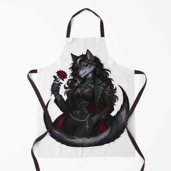 Item preview, Goth Wolf Heartbreaker Furry Aesthetic designed and sold by Furrenzy.