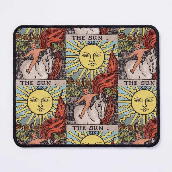 Item preview, Vintage Seamless - The Sun Tarot Card Pattern designed and sold by energyoflove333.