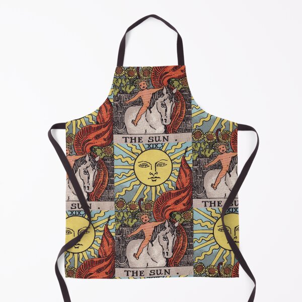 Item preview, Vintage Seamless - The Sun Tarot Card Pattern designed and sold by energyoflove333.