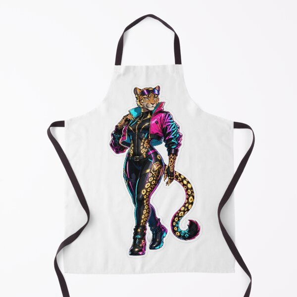 Item preview, Cyber Leopard After Dark Furry Clubcore designed and sold by Furrenzy.