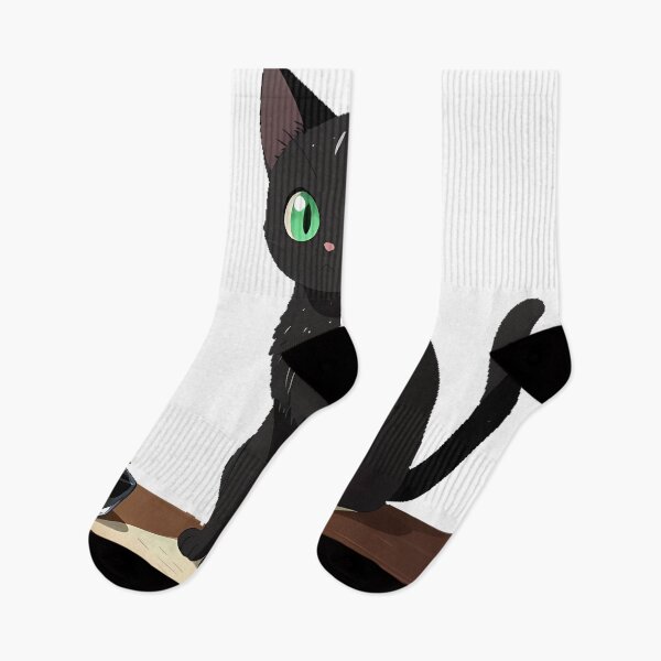 Item preview, Black Cat Ink Bottle Quill designed and sold by IllumeInk.