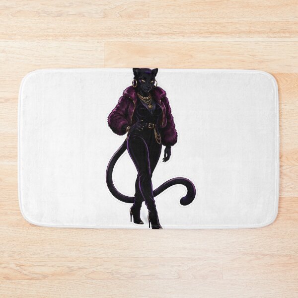 Item preview, Velvet Panther Siren Furry Glam Goth designed and sold by Furrenzy.