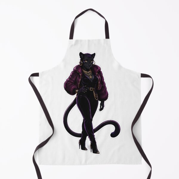 Item preview, Velvet Panther Siren Furry Glam Goth designed and sold by Furrenzy.