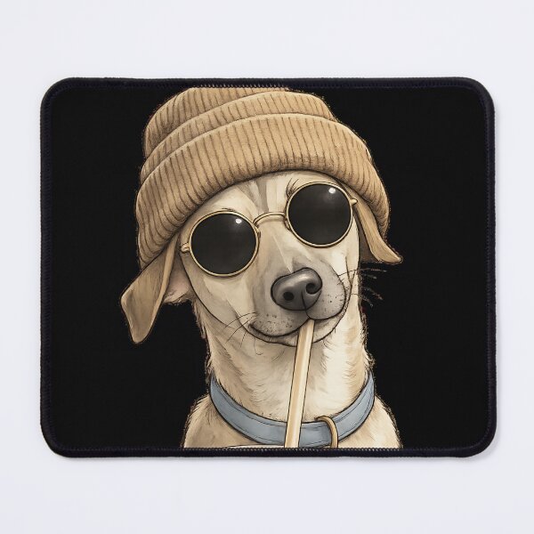 Item preview, Cute Coffee Lover Puppy Aesthetic designed and sold by LinaDesign Store.