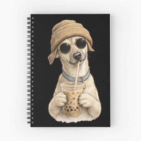 Item preview, Cute Coffee Lover Puppy Aesthetic designed and sold by LinaDesign Store.