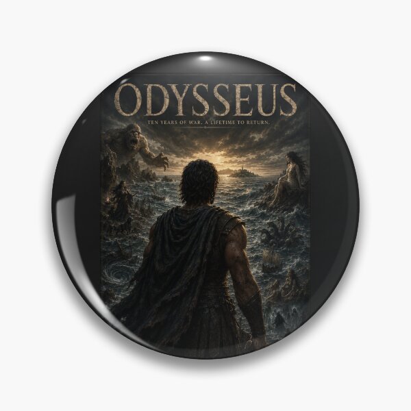 Item preview, Odysseus: The Journey Home | Cinematic Greek Mythology Movie Poster | Mythos Pictures designed and sold by Pop, Culture and Stuff.